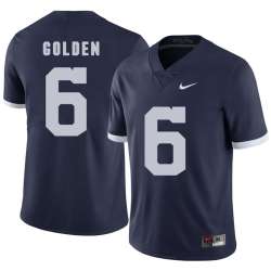 Penn State Nittany Lions 6 Al Golden Navy College Football Jersey DingZhi