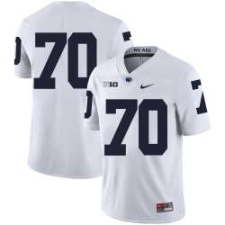 Penn State Nittany Lions 70 Mahon Blocks White Nike College Football Jersey Dzhi