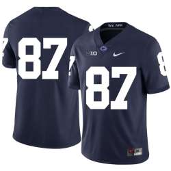 Penn State Nittany Lions 87 Kyle Carter Navy Nike College Football Jersey Dzhi