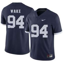Penn State Nittany Lions 94 Cameron Wake Navy College Football Jersey DingZhi