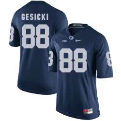 Penn State Nittany Lions #88 Mike Gesicki Navy College Football Jersey DingZhi