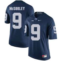 Penn State Nittany Lions #9 Trace McSorley Navy College Football Jersey DingZhi