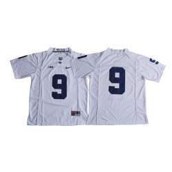 Penn State Nittany Lions #9 Trace McSorley White College Football Jersey