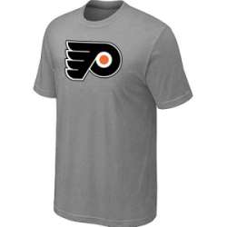 Philadelphia Flyers Big & Tall Logo L.Grey T-Shirt