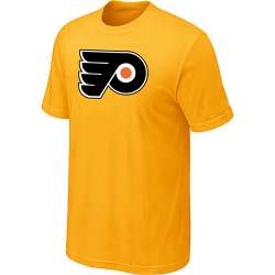 Philadelphia Flyers Big & Tall Logo Yellow T-Shirt