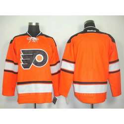 Philadelphia Flyers Blank 2012 Winter Classic Orange Jerseys