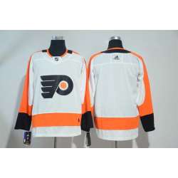 Philadelphia Flyers Blank White Adidas Stitched Jersey