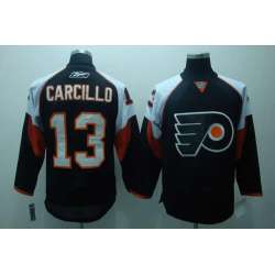 Philadelphia Flyers #13 Carcilllo black Jerseys