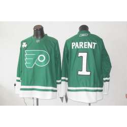 Philadelphia Flyers #1 parent Green Jerseys