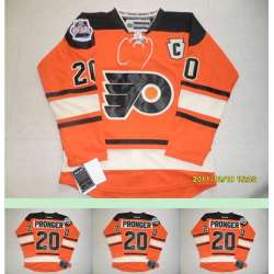 Philadelphia Flyers #20 PPONGER Orange Jerseys