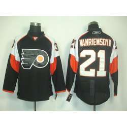 Philadelphia Flyers #21 Vanriemsdyn Black Jerseys