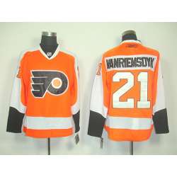 Philadelphia Flyers #21 Vanriemsdyn Orange Jerseys