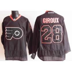 Philadelphia Flyers #28 Claude Giroux 2012 Black Ice Jerseys