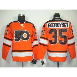 Philadelphia Flyers #35 Sergei Bobrovsky 2012 Winter Classic Orange Jerseys