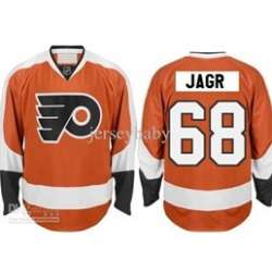 Philadelphia Flyers #68 Jagr Orange Jersey