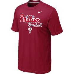 Philadelphia Phillies 2014 Home Practice T-Shirt - Red