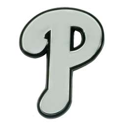 Philadelphia Phillies Auto Emblem Premium Metal Chrome