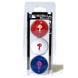 Philadelphia Phillies Golf Balls 3 Pack