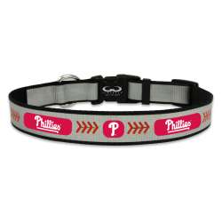 Philadelphia Phillies Pet Collar Reflective Baseball Size Medium CO
