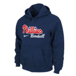 Philadelphia Phillies Pullover Hoodie D.Blue
