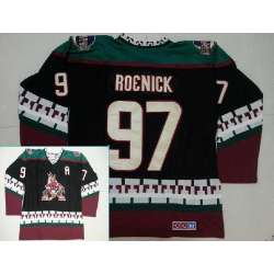 Phoenix Coyotes #97 Roenick New Black Stitched NHL Jersey