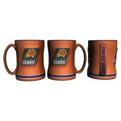 Phoenix Suns Coffee Mug 14oz Sculpted Relief
