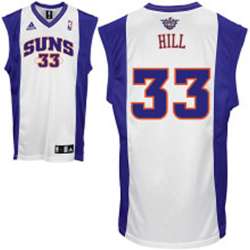 Phoenix Suns #33 Grant Hill white Jerseys