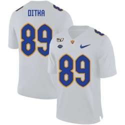 Pittsburgh Panthers 89 Mike Ditka White 150th Anniversary Patch Nike College Football Jersey Dzhi