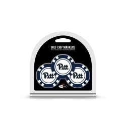 Pittsburgh Panthers Golf Chip with Marker 3 Pack