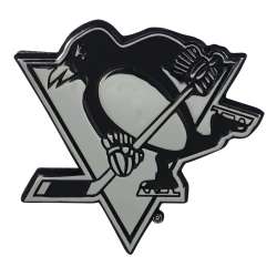 Pittsburgh Penguins Auto Emblem Premium Metal Chrome Special Order