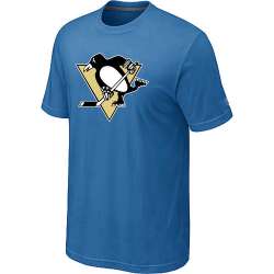 Pittsburgh Penguins Big & Tall Logo light Blue T-Shirt