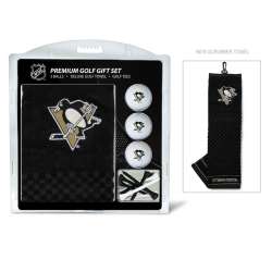 Pittsburgh Penguins Golf Gift Set with Embroidered Towel - Special Order