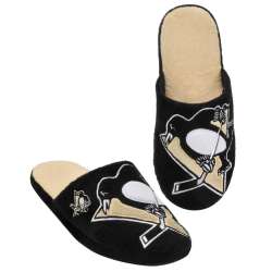 Pittsburgh Penguins Slippers - Mens Big Logo (12 pc case) CO