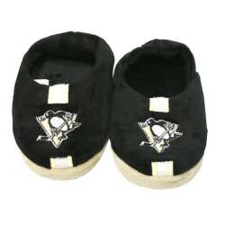 Pittsburgh Penguins Slippers - Youth 4-7 Stripe (12 pc case) CO