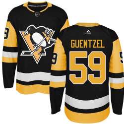 Pittsburgh Penguins #59 Jake Guentzel Black Alternate Adidas Stitched Jersey DingZhi