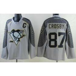 Pittsburgh Penguins #87 Sidney Crosby Dark Gray Jerseys