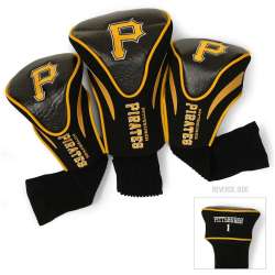 Pittsburgh Pirates Golf Club 3 Piece Contour Headcover Set - Special Order