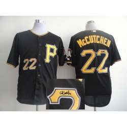 Pittsburgh Pirates #22 Andrew McCutchen Black Signature Edition Jerseys