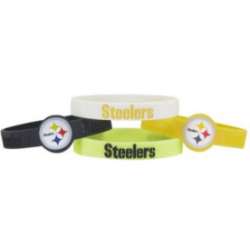 Pittsburgh Steelers Bracelets 4 Pack Silicone