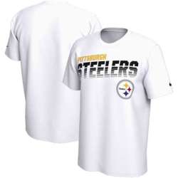 Pittsburgh Steelers Nike Sideline Line of Scrimmage Legend Performance T-Shirt White