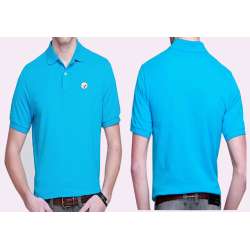 Pittsburgh Steelers Players Performance Polo Shirt-Light Blue