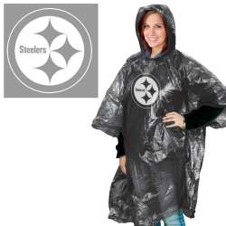 Pittsburgh Steelers Rain Poncho