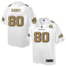 Printed Nike Denver Broncos #80 Casey White Men's NFL Pro Line Super Bowl 50 Fashion Game Jersey