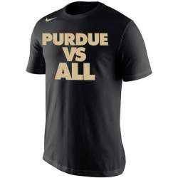 Purdue Boilermakers Nike Selection Sunday All WEM T-Shirt - Black