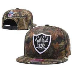 Raiders Team Logo Camo Adjustable Hat LT