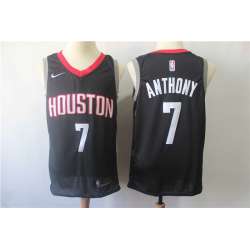 Rockets 7 Carmelo Anthony Black Nike Swingman Stitched NBA Jersey