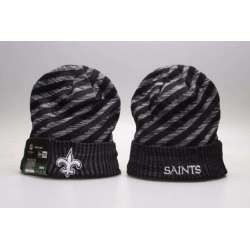 Saints Fresh Logo Gray & Black Knit Hat YP