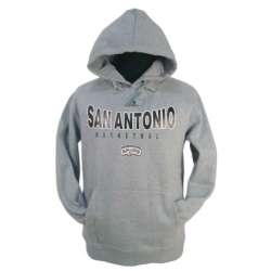 San Antonio Spurs Team Logo Gray Pullover Hoody