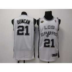 San Antonio Spurs #21 LosSpurs #Duncan white swingman Jerseys