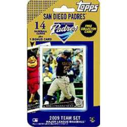 San Diego Padres 2009 Topps Team Set -